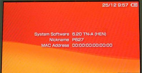 PSP3000的6.20 TN-A（HEN）如何破
