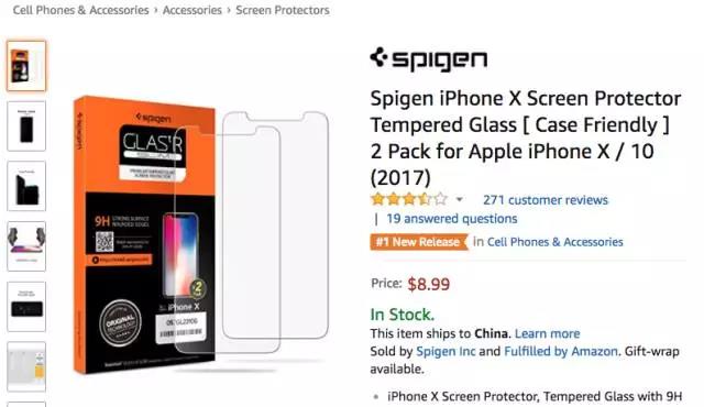 亚马逊这波iPhone X热卖潮你跟上了吗?手机配件品类爆款分析