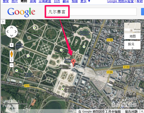 谷歌地图怎么看街景