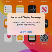 私自更换屏幕 苹果iPhone 11/Pro/Pro Max会弹窗警告