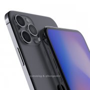 iPhone 12渲染图曝光 刘海终于没了/外观致敬iPhone4
