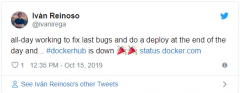 Docker 宕机了，无法部署容器的程序员表示很愤怒