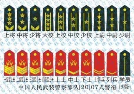 在公交车上碰到一个两杠三星的军官我竟分不清他是什么官