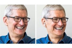库克戴AirPods Pro的头像居然又是PS的