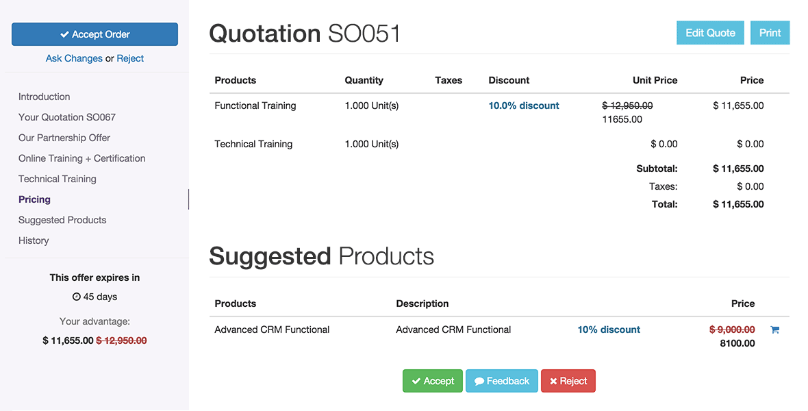 Odoo:真正的免费开源在线订单及订货（销售）管理系统推荐