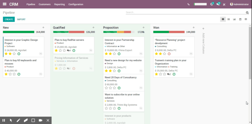全球第一的免费开源ERP Odoo Windows一键安装版使用指南