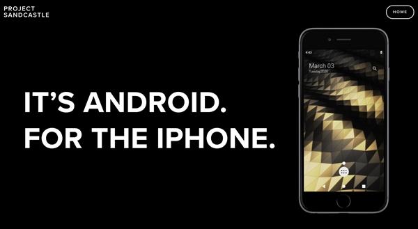 国外大神为iPhone成功刷入Android系统：画面难得一见