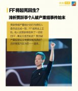 FF将起死回生？浅析贾跃亭个人破产重组事件始末