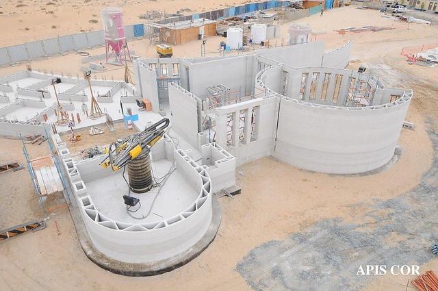 20天打印一栋办公楼，世界上最大的3D打印建筑诞生