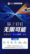 阿里钉钉即将扩容千人面向全球招聘能仰望中国