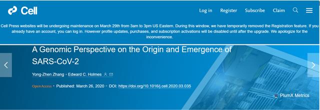 华南海鲜市场测序分析：早期案例并不都出于此，病毒源头或更复杂