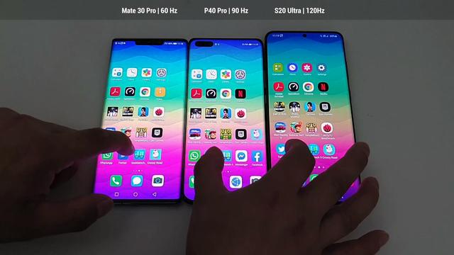 华为P40Pro的90赫兹刷新到底如何？看完就知道为啥连小米都在追捧