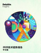 德勤这份报告告诉你未来的技术趋势是什么