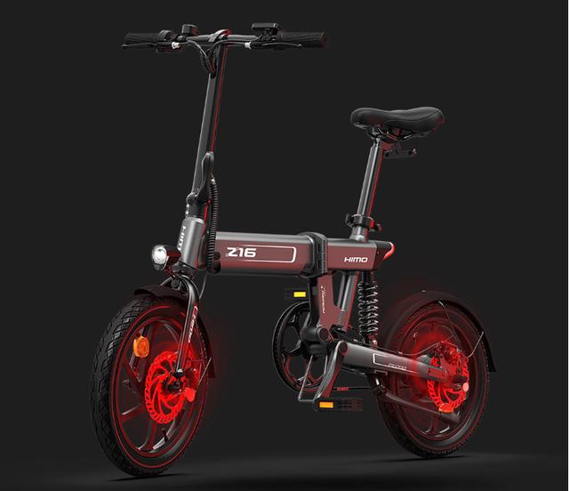 帮你轻松出行，HIMO 折叠电动助力自行车 Z16 上架小米有品