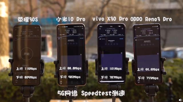 麒麟820性能超越骁龙865？四大旗舰网络测速对比真相了