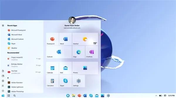 网友惊艳设计Windows 20：这才是Windows 10该有的样子！