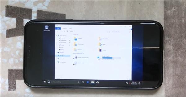 苹果iPhone X成功运行Win10：光启动用了20多分钟