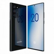  三星 Note20 Ultra最新渲染图曝光，居中开孔全面屏设计