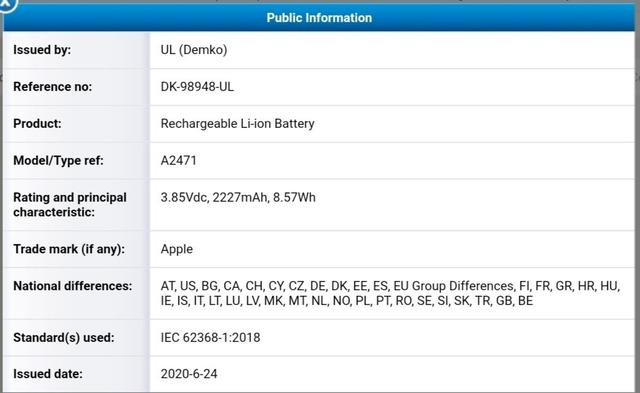 iPhone 12系列电池容量疑曝光:最大3697mAh