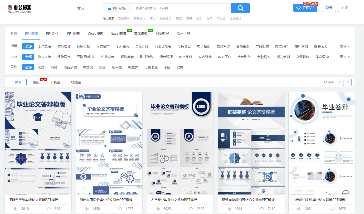 有了这5个网站，没有你找不到的办公资源