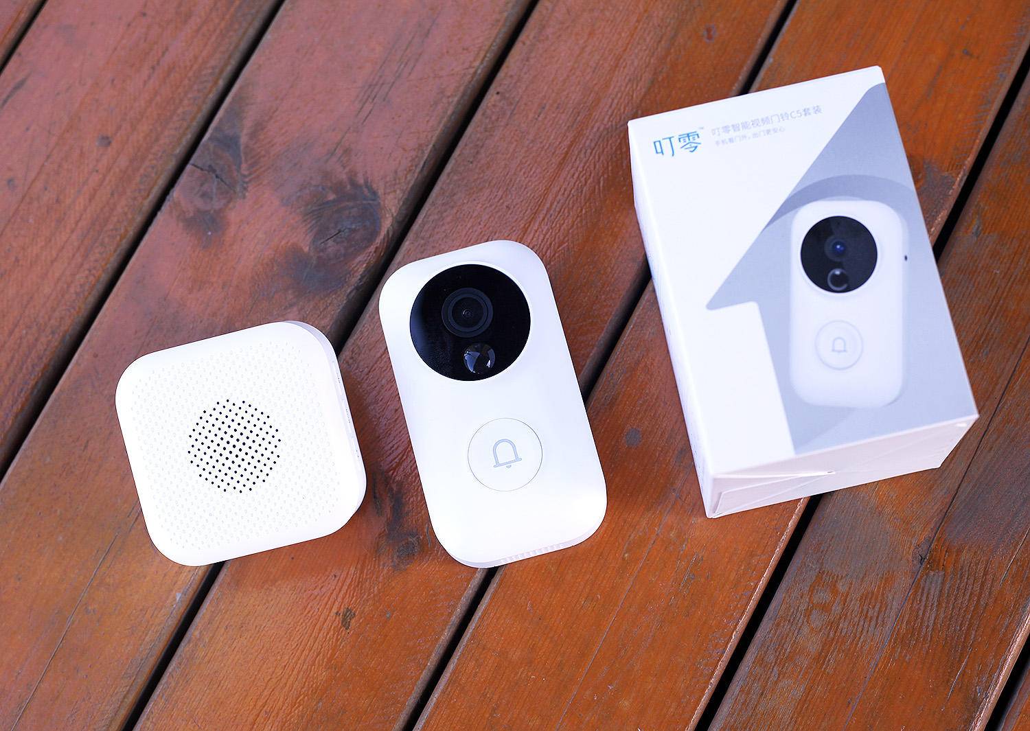 让你的家门多只“眼”!叮零智能门铃C5套装体验