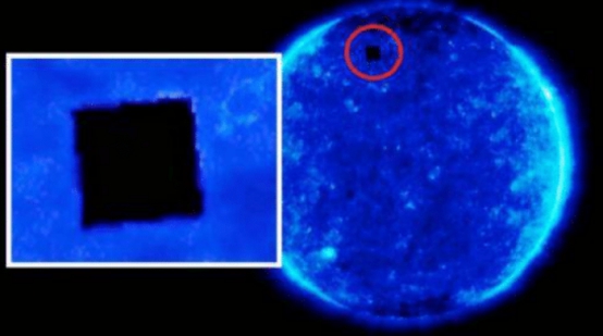 NASA公开“立方体飞船”图像！疑似高级文明在采集太阳能量？