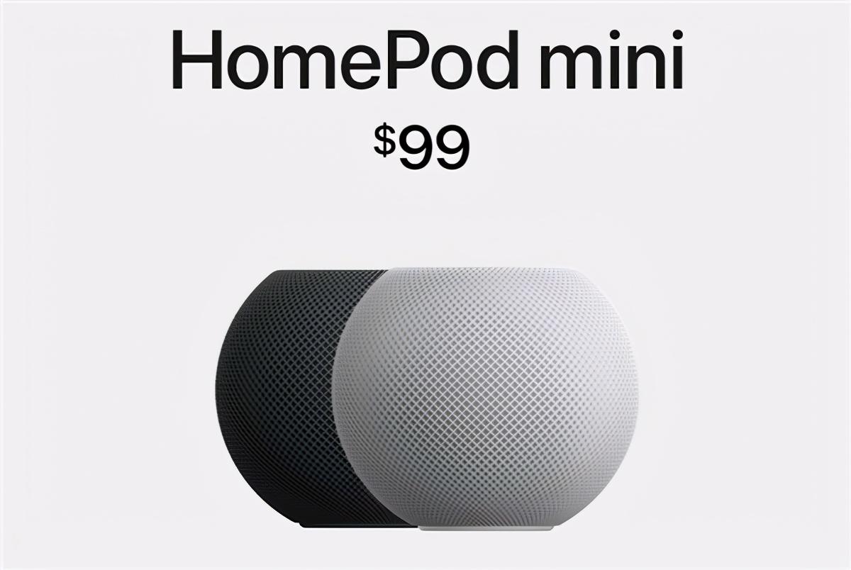 苹果推出更小巧的HomePod mini，售价仅99 美元