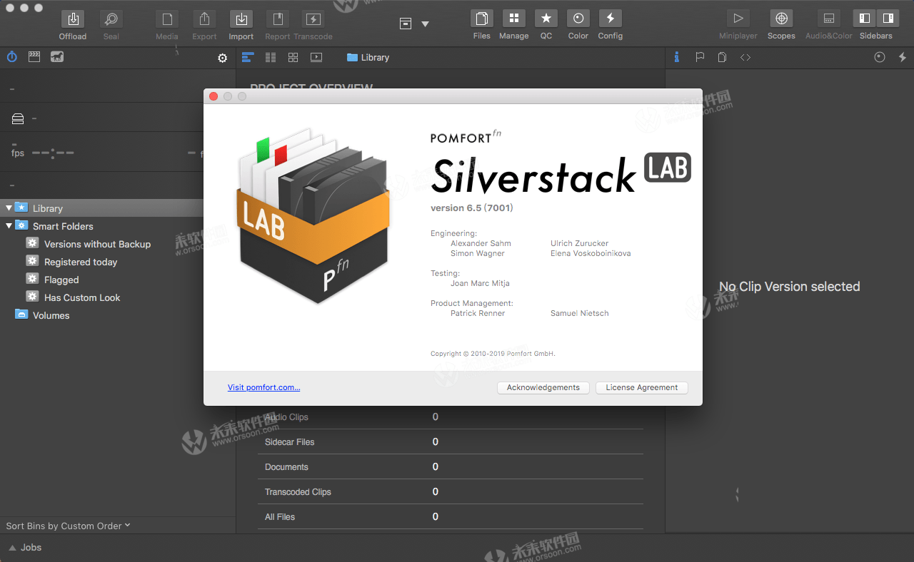 mac数据管理软件:Silverstack Lab Mac版