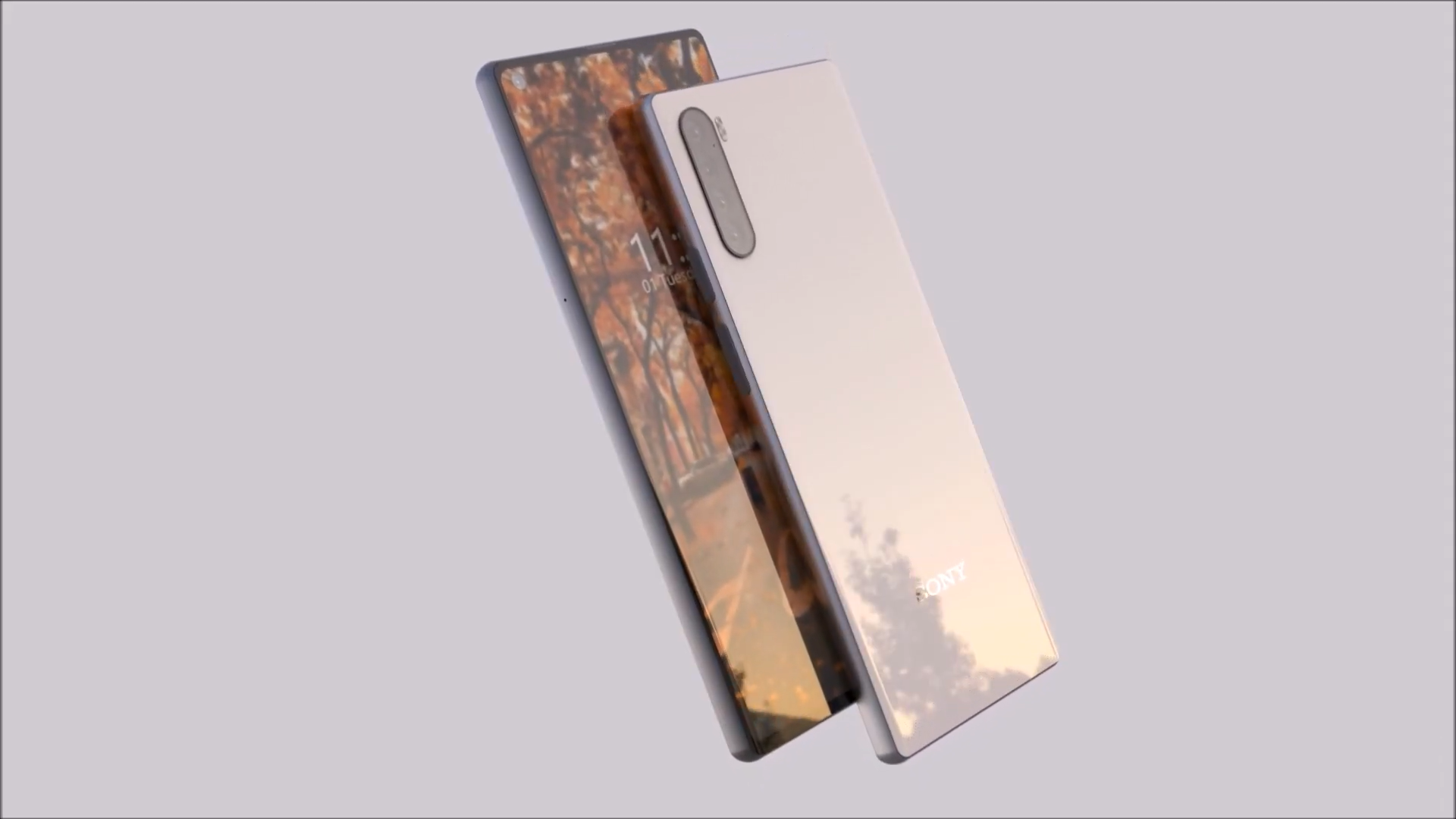 索尼概念机来袭，极点钻孔屏+定制传感器，熟悉的索尼手机回来了