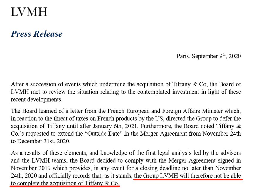 1100亿奢侈品并购为何终止？此前连年抬价，今LV再买是血亏
