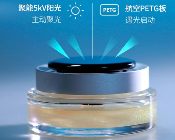 能够自动旋转的图拉斯银河光动能车载香薰,这样的黑科技你见过吗