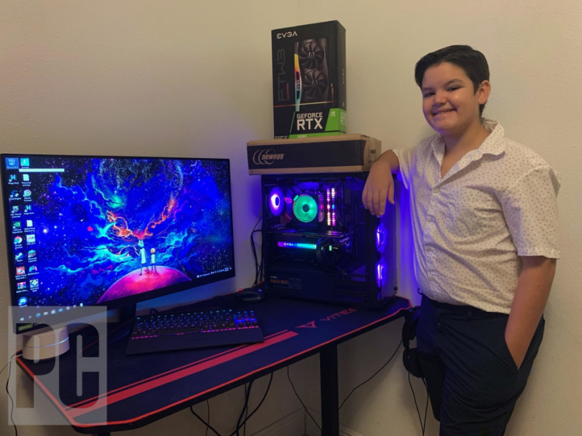 11-year-old Ricardo Santana