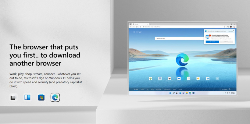 “如何诚实地宣传 Win11?”网友 P 图调侃微软:为你带来 bug 和麻烦