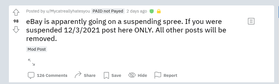 啥都没干就被封号,eBay:不小心“冻结”了少部分用户账户