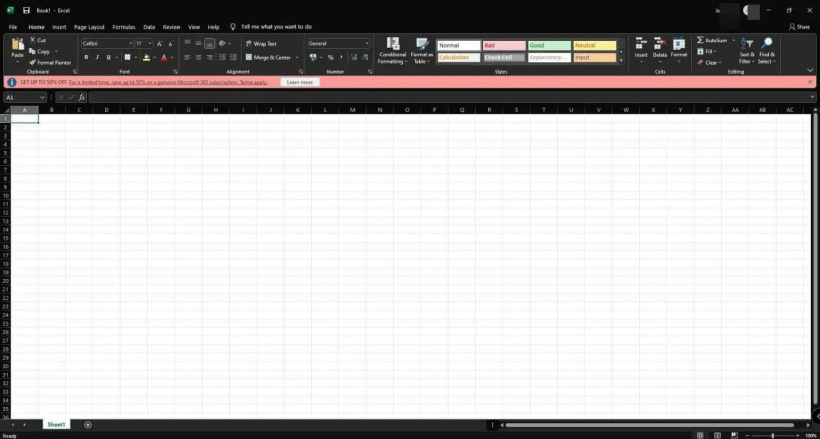 微软向盗版 Office 用户推送促销通知:订阅 Microsoft 365 可享半价优惠