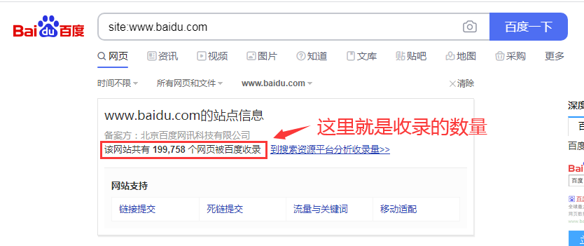 网站收录