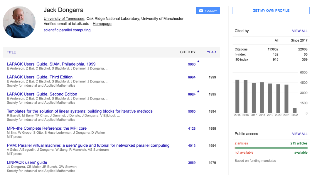 2021 年图灵奖公布,72 岁的美国科学家 Jack Dongarra 获奖 2021年图灵奖公布!72岁的美国科学家 Jack Dongarra 获奖