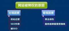 百度网站降权的原因，如何判断是否真的降权还是假摔？