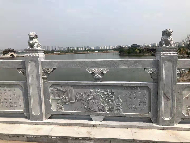 石材雕刻栏杆中青石栏杆和汉白玉栏杆的价格优势