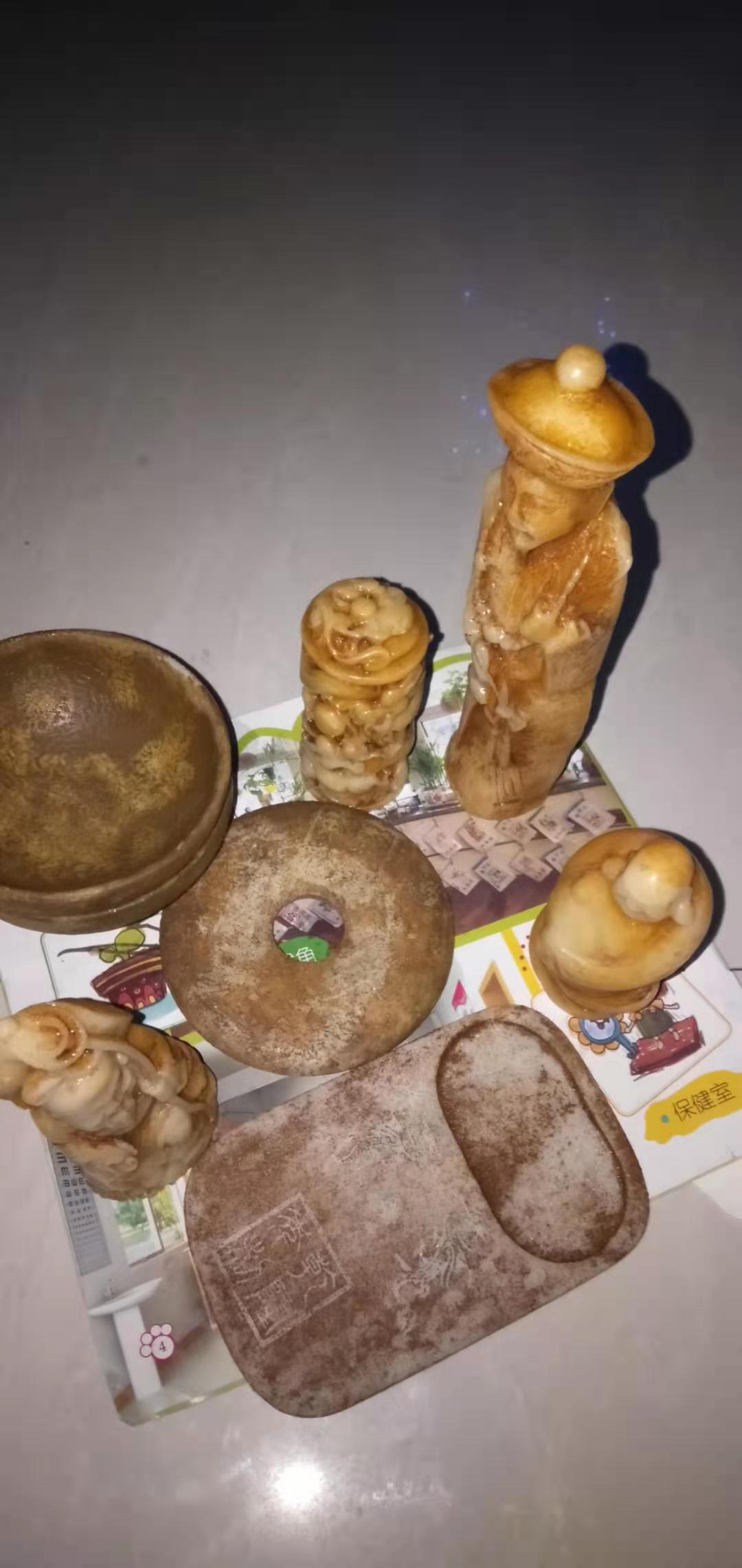 精品推荐—汉白玉礼器八件套