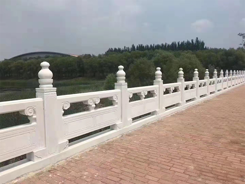 石栏杆雕刻厂家，石材栏杆定做，专业工匠安装