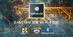 乐鑫推出全球首款集成 2.4&5GHz 双频 Wi-Fi 6