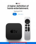 苹果美国推出 Apple TV 促销活动