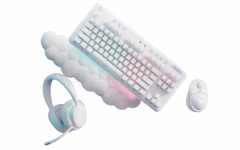 罗技 Aurora G700 系列游戏键盘、鼠标、耳机渲染图曝光