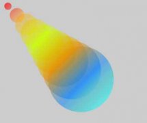 JavaScript canvas实现七彩太阳光晕效果(图文)