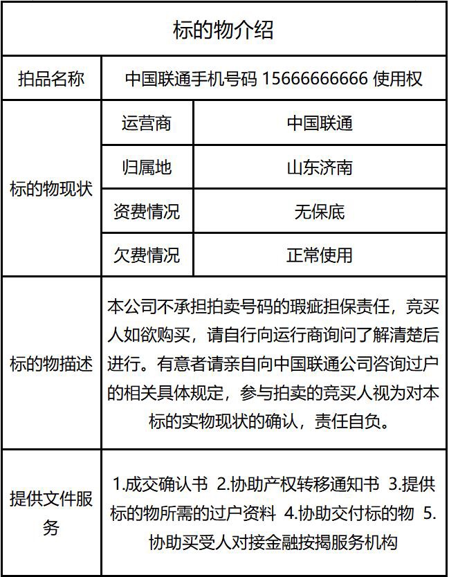 “中国 6 最多”联通靓号 15666666666 上线拍卖,1366 万元起拍
