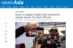 苹果 iPhone 15 Pro 将搭载索尼新一代传感器，将拥有更高的成像质量