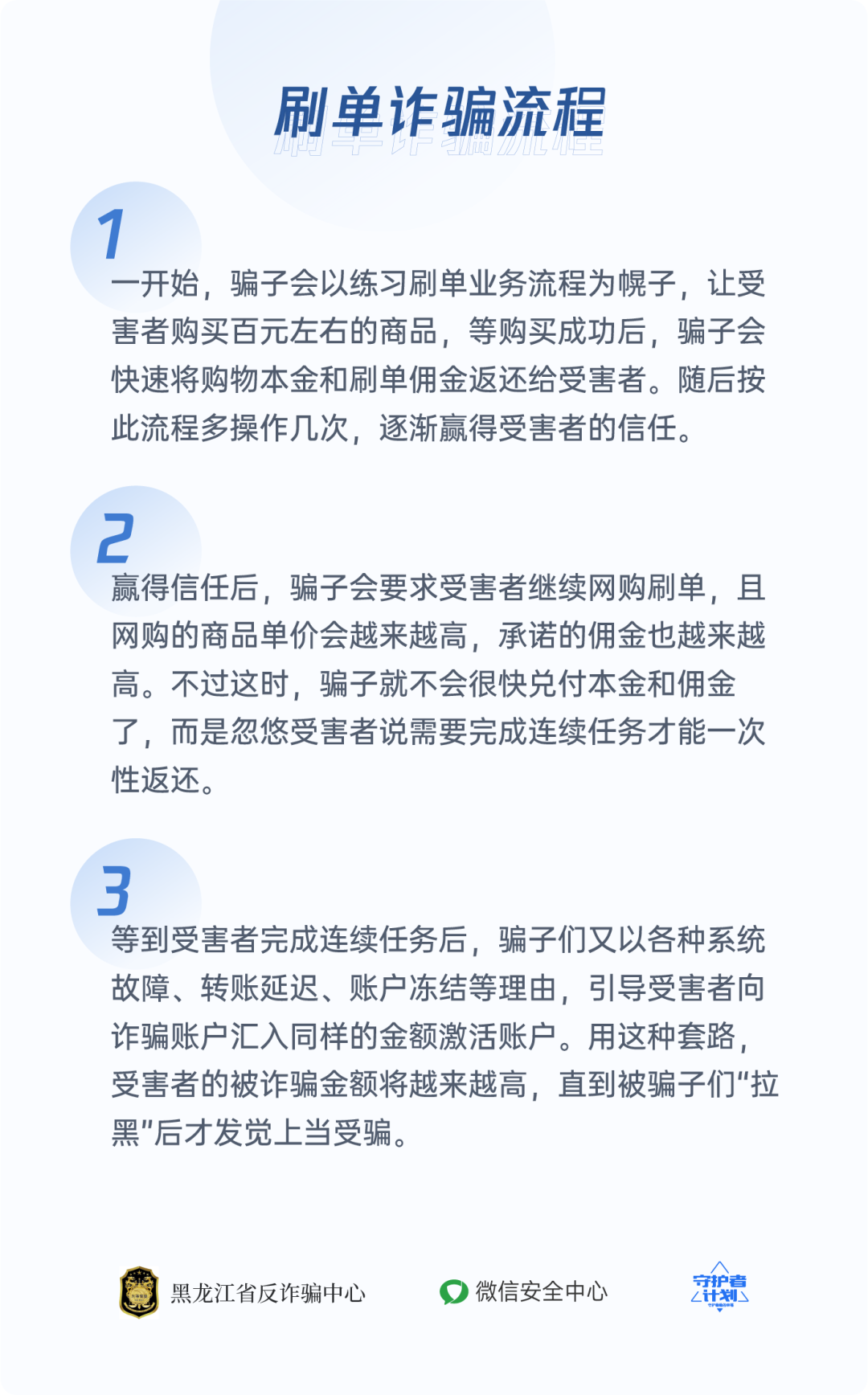 微信安全中心提醒:当心“线下扫码免费送礼”是诈骗团伙引流