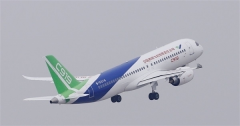国产大飞机 C919 飞抵青岛执行验证飞行