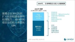 2023 年全球网络安全支出将达 2238 亿美元增长 13%
